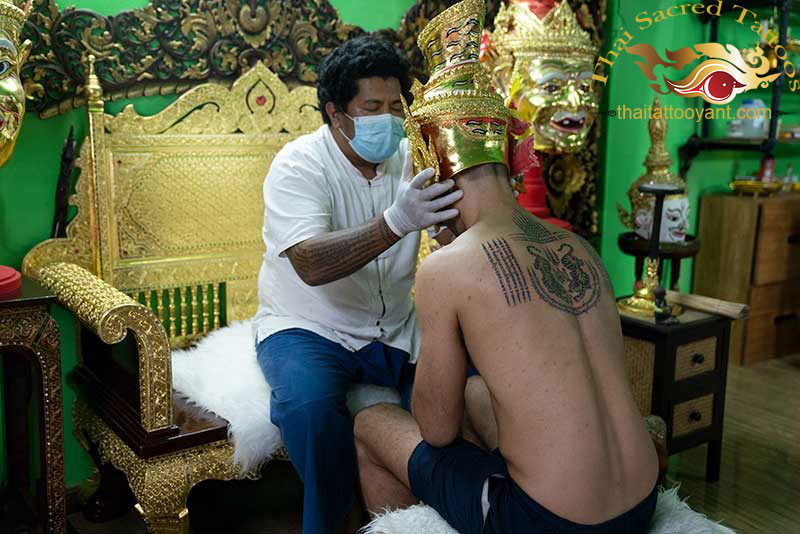Thai Tattoo Sak Yant Master Ajarn Aut