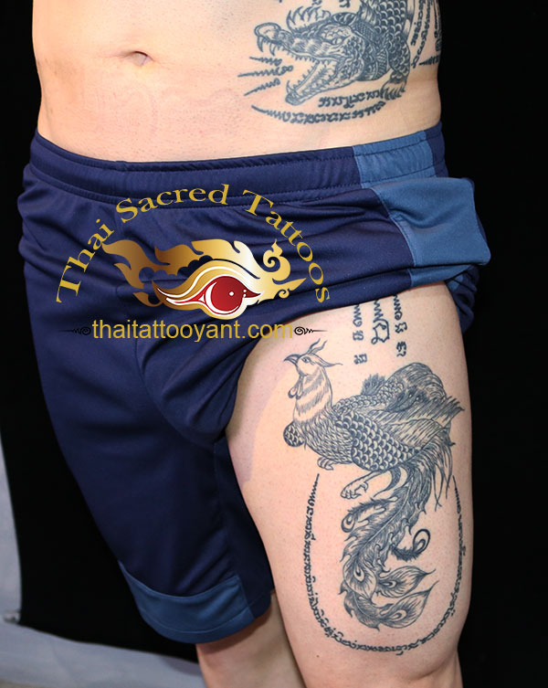 Phaya Pheasant Yant Thai Tattoo