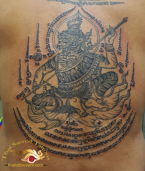 Tiger Ruesi Sak Yant Thai Tattoo