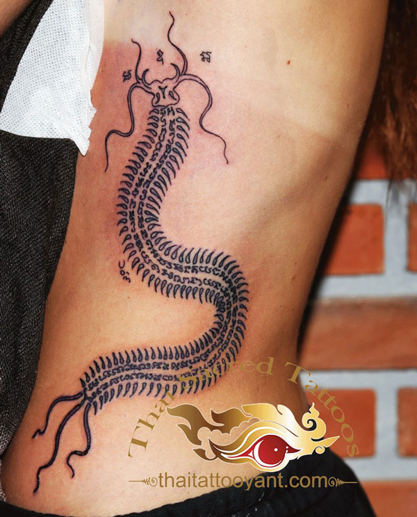 Centipede Thai tattoo