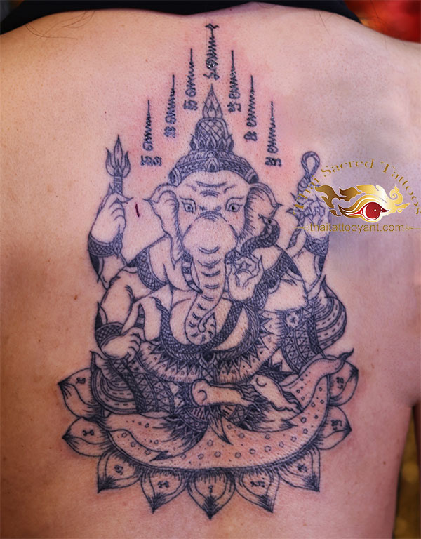 Yant Ganesh Thai Tattoo