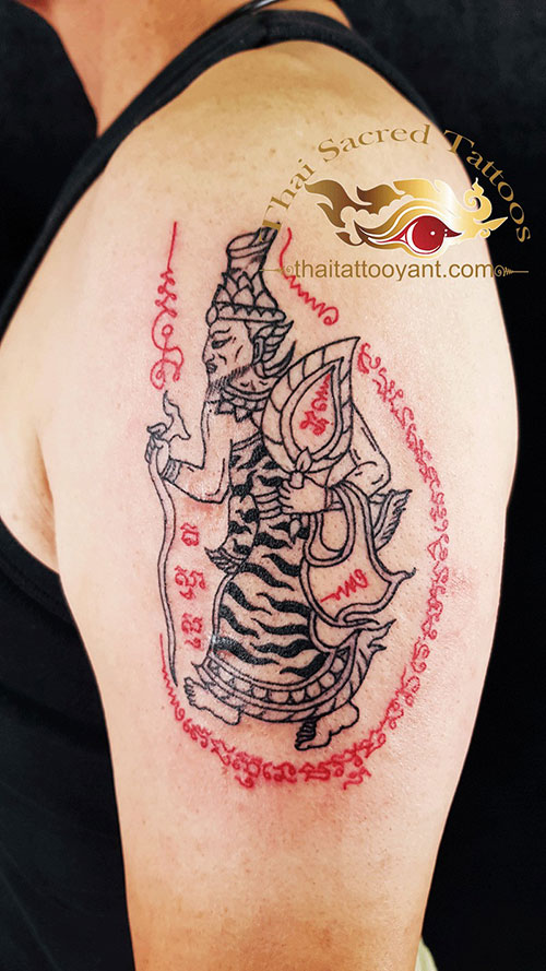 Ruesi Thai tattoo Sak Yant Master