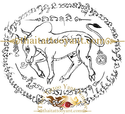 Bull Thai Tattoo Sak Yant 2