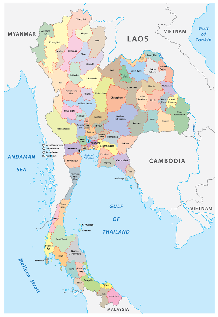 Khmer Empire Map