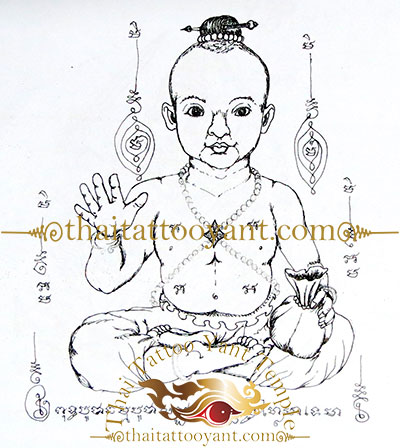 Child Thai Tattoo Sak Yant