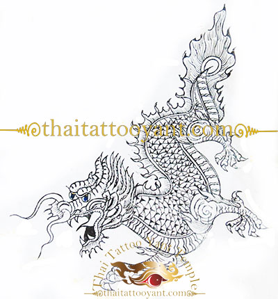 Dragon Thai Tattoo Sak Yant