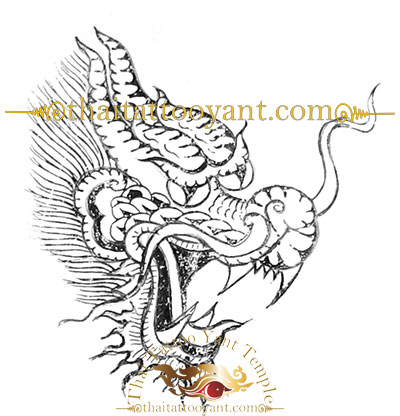 Dragon Thai Tattoo Sak Yant