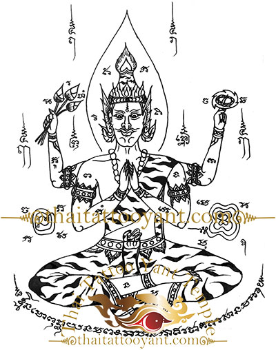 Ruesi Master Thai Tattoo Sak Yant