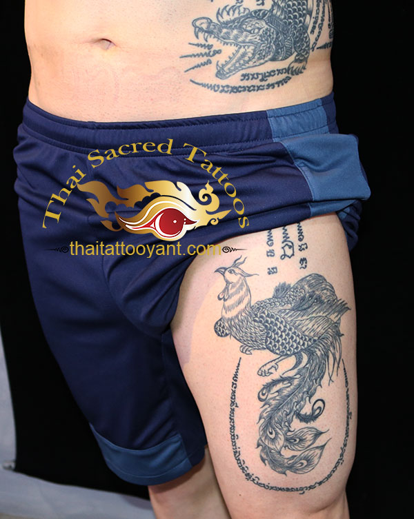 Phaya Pheasant Sak Yant Thai Tattoo