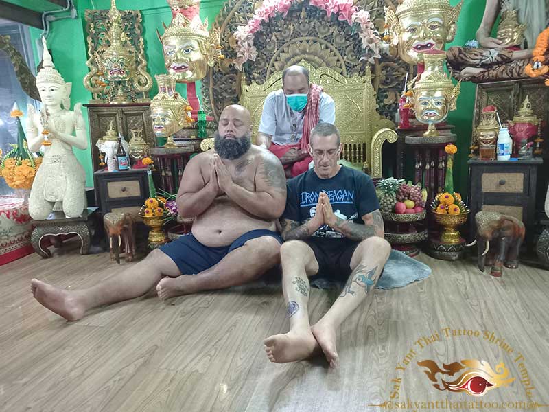 Sak Yant blessing Thai Tattoo