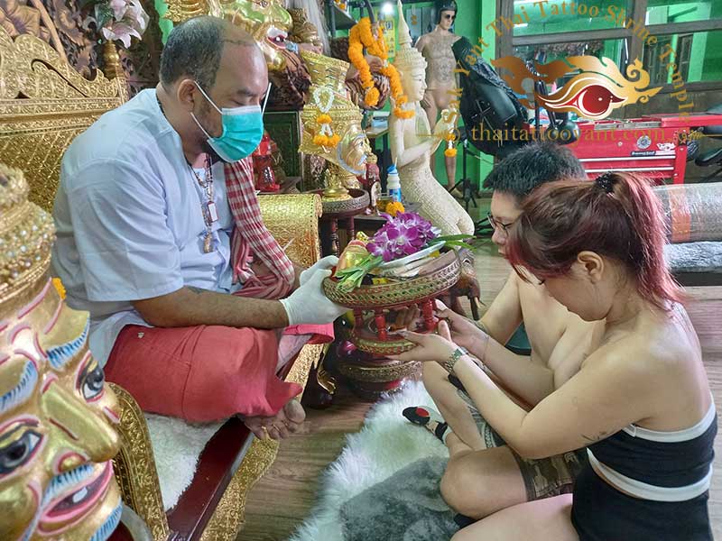 Thai Sak Yant Tattoo Blessing