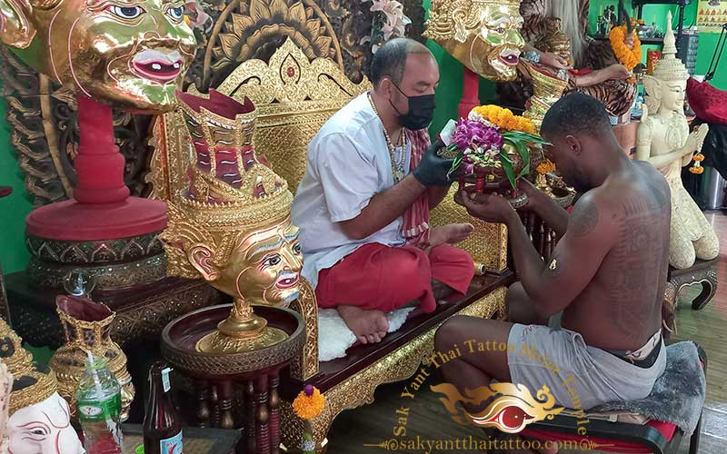 Thai Sak Yant Tattoo Blessing