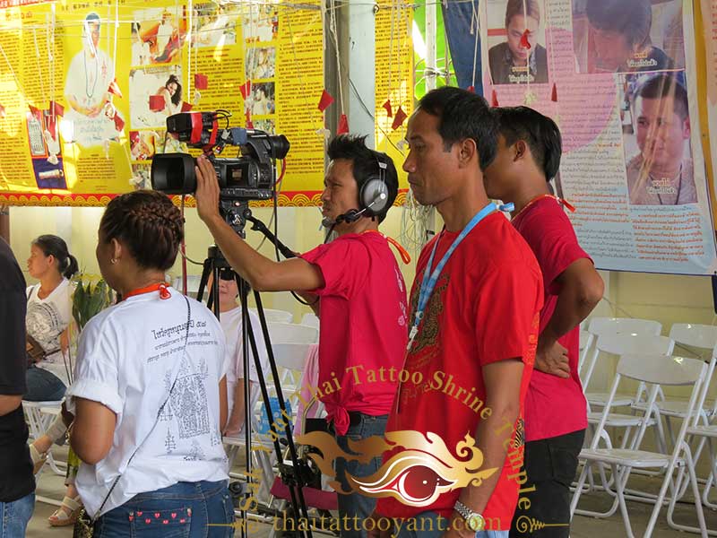 Grand Master Ajarn Noo kanpai Wai Khroo TV Crew