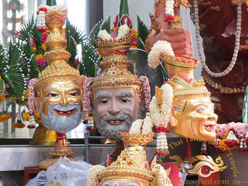 Thai Ruesi Masks