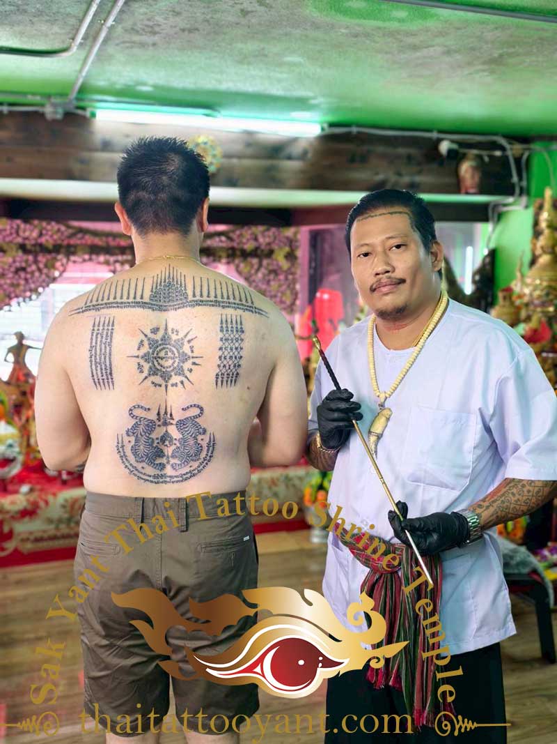 Thai Tattoo Sak Yant Master Ajarn Nak