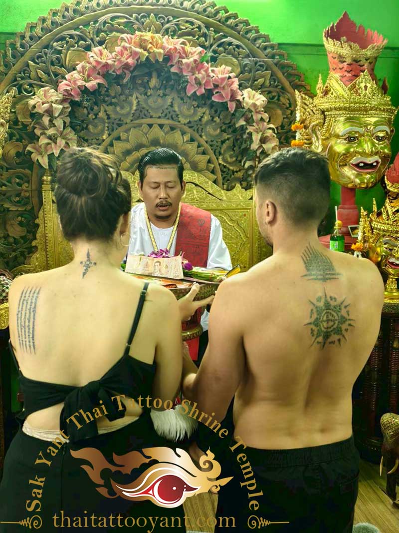 Thai Tattoo Sak Yant Master Ajarn Nak