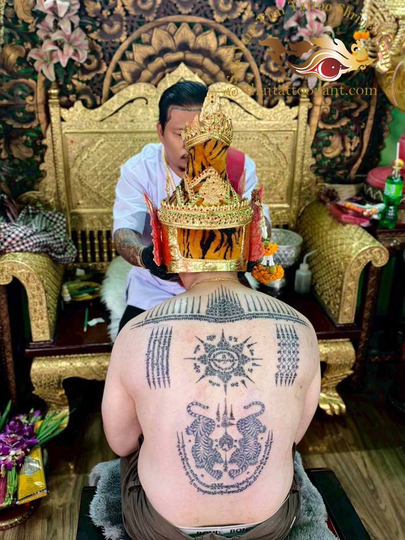 Thai Tattoo Sak Yant Master Ajarn Nak