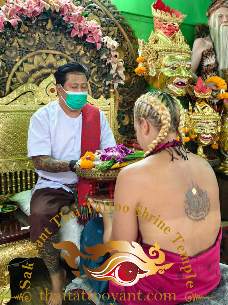Thai Tattoo Sak Yant Master Ajarn Nak