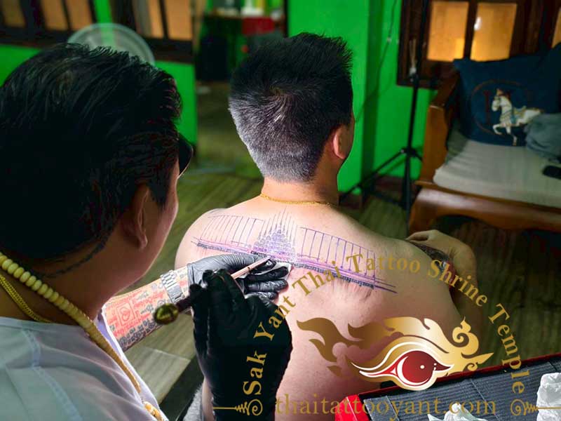 Thai Tattoo Sak Yant Master Ajarn Nak