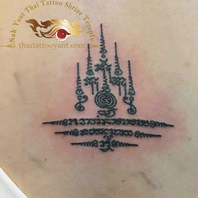 5 Spires Sak Yant Thai Tattoo