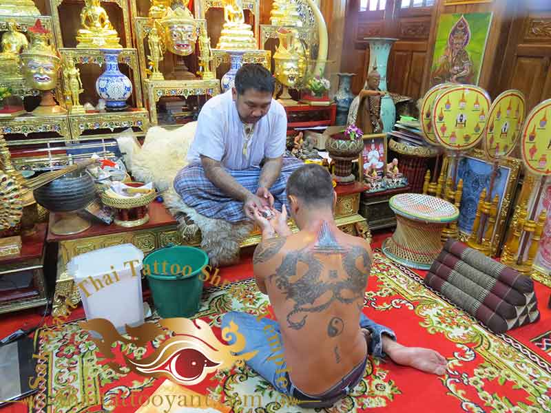 Blessing and Activation Sak Yant Thai Tattoo