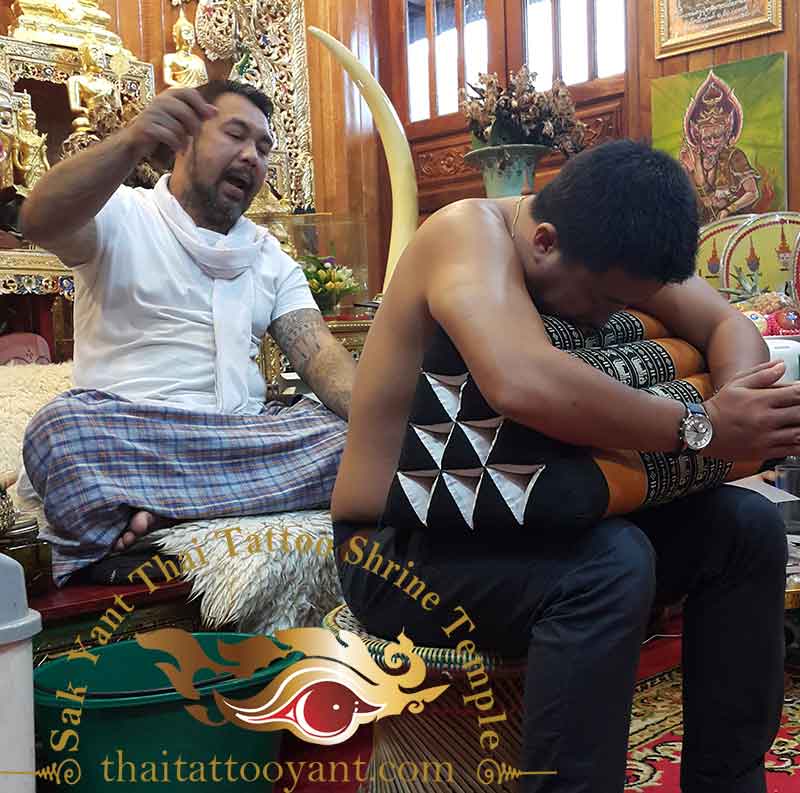 Blessing and Activation Sak Yant Thai Tattoo