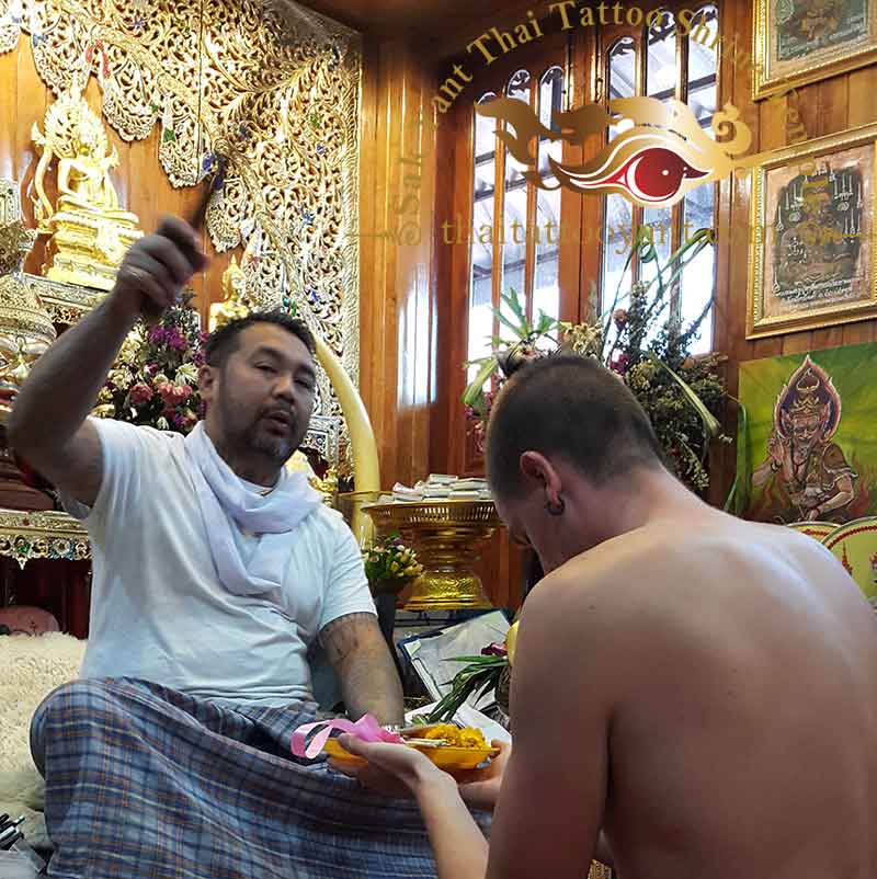 Blessing and Activation Sak Yant Thai Tattoo