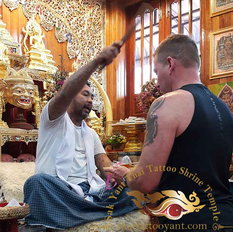 Blessing and Activation Sak Yant Thai Tattoo