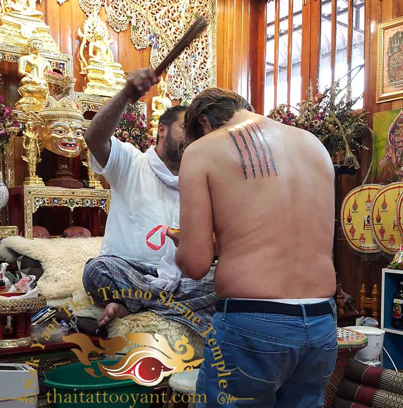 Blessing and Activation Sak Yant Thai Tattoo