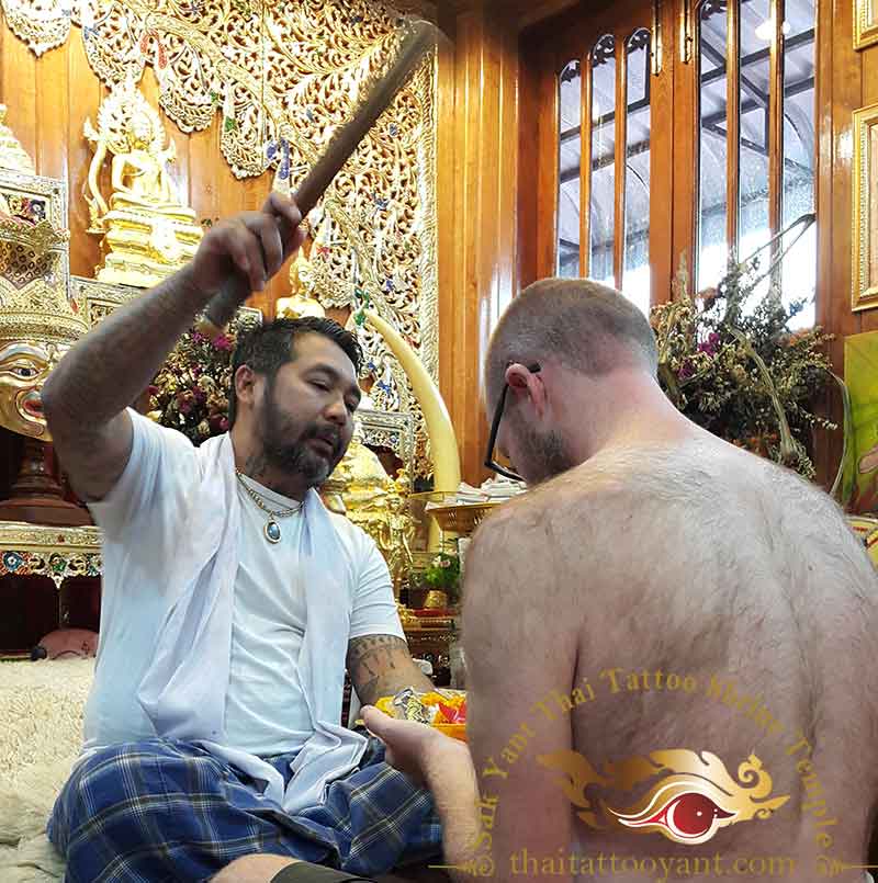 Blessing and Activation Sak Yant Thai Tattoo