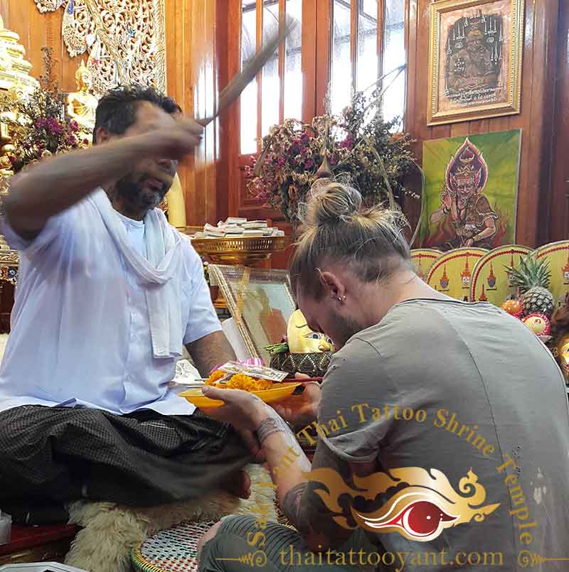 Blessing and Activation Sak Yant Thai Tattoo