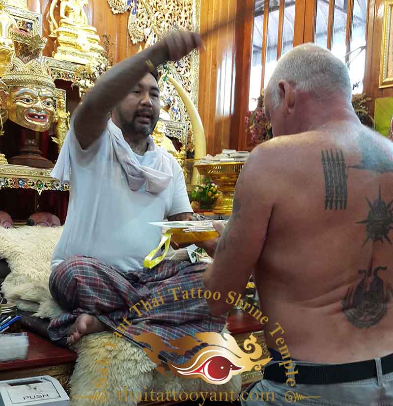 Blessing and Activation Sak Yant Thai Tattoo