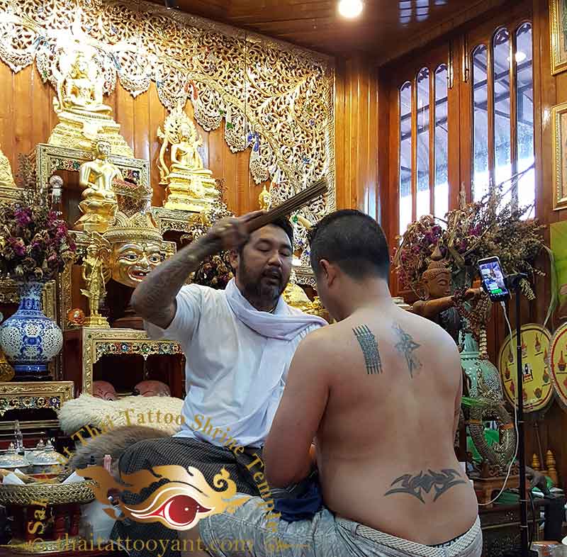 Blessing and Activation Sak Yant Thai Tattoo