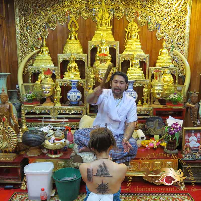 Blessing and Activation Sak Yant Thai Tattoo