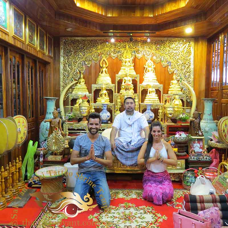 Blessing and Activation Sak Yant Thai Tattoo