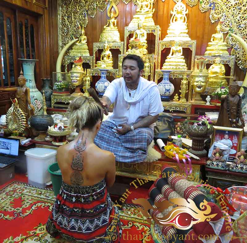 Blessing and Activation Sak Yant Thai Tattoo