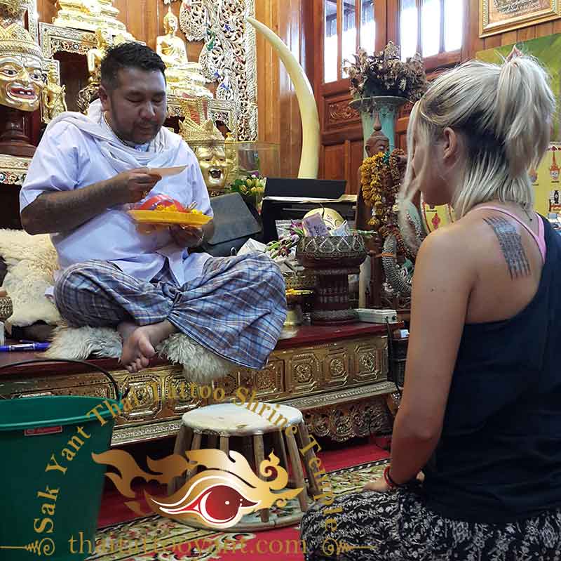 Blessing and Activation by Ajarn Ohr