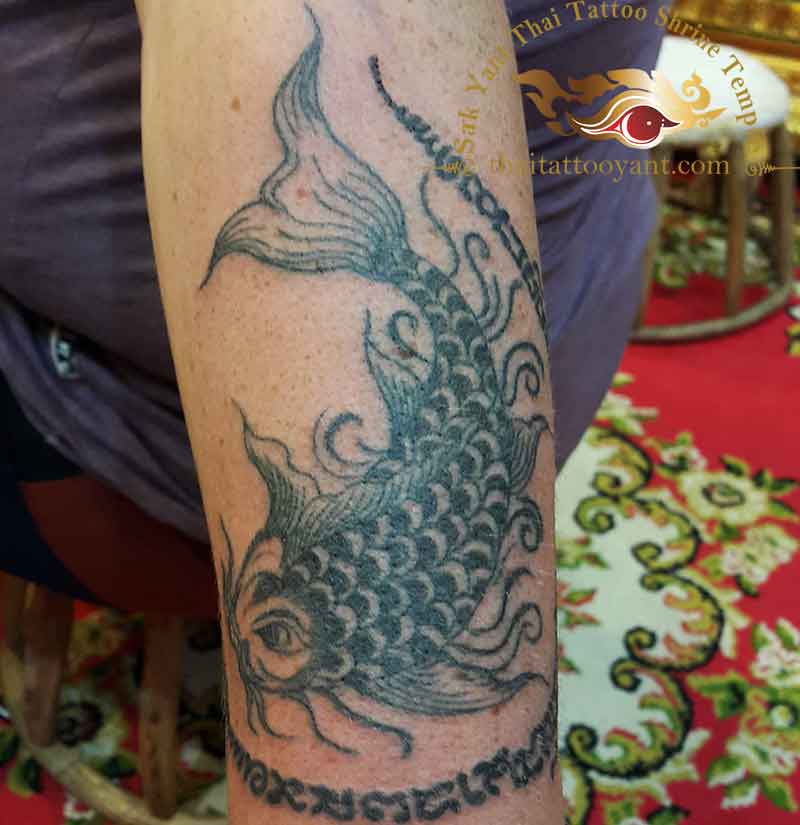 Fish Pla Thai Tattoo Sak Yant