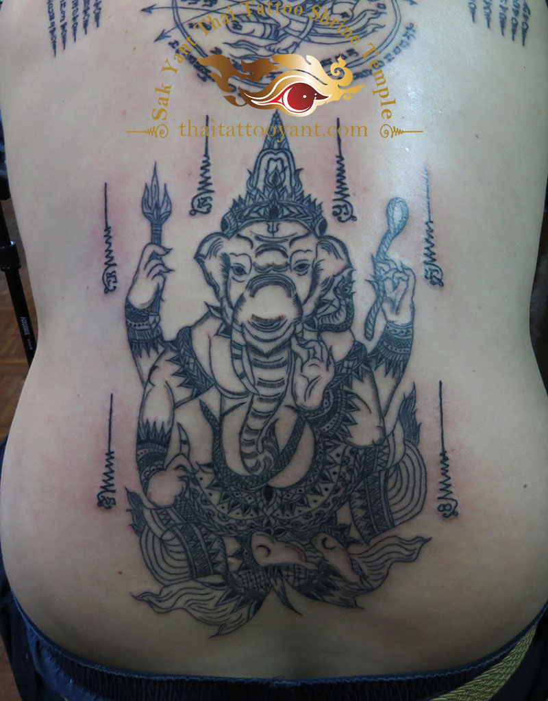 Ganesh Sak Yant Thai Tattoo