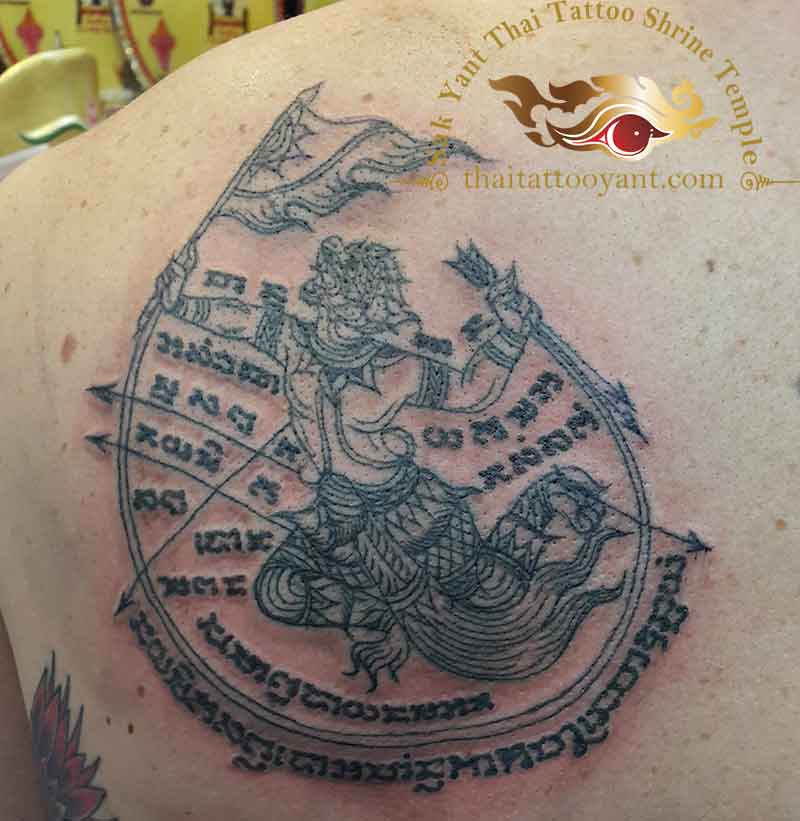 Hanuman Sak Yant Thai Tattoo