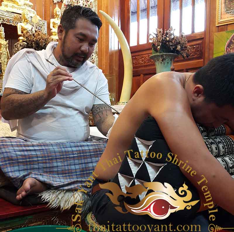 Hanuman Singha Sak Yant Thai Tattoo