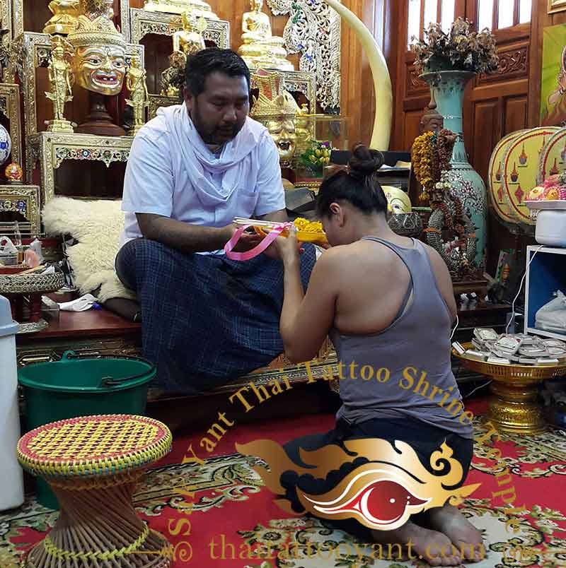 Blessing and Activation by Ajarn Ohr