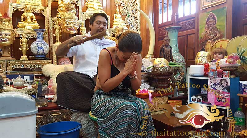 Sak Yant Thai Tattoo Blessing and Activation