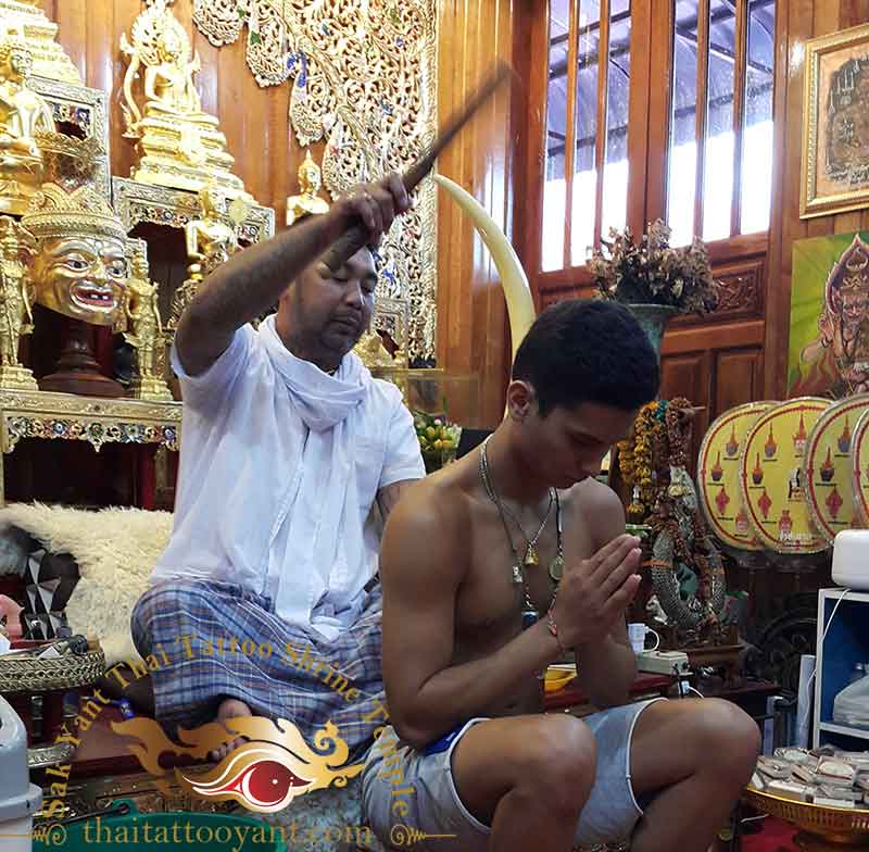 Sak Yant Thai Tattoo Blessing and Activation