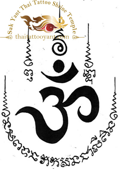 Bamboo Tattoo Thailand Unalome Ohm Sak Yant