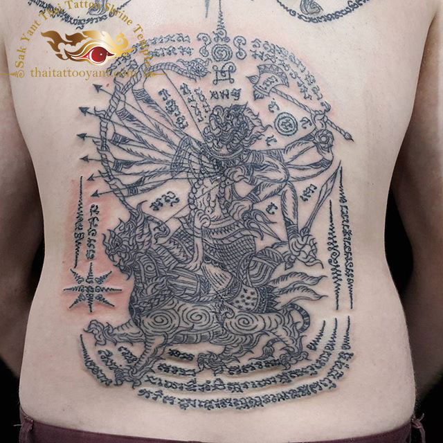 Hanuman Sak Yant Tattoo