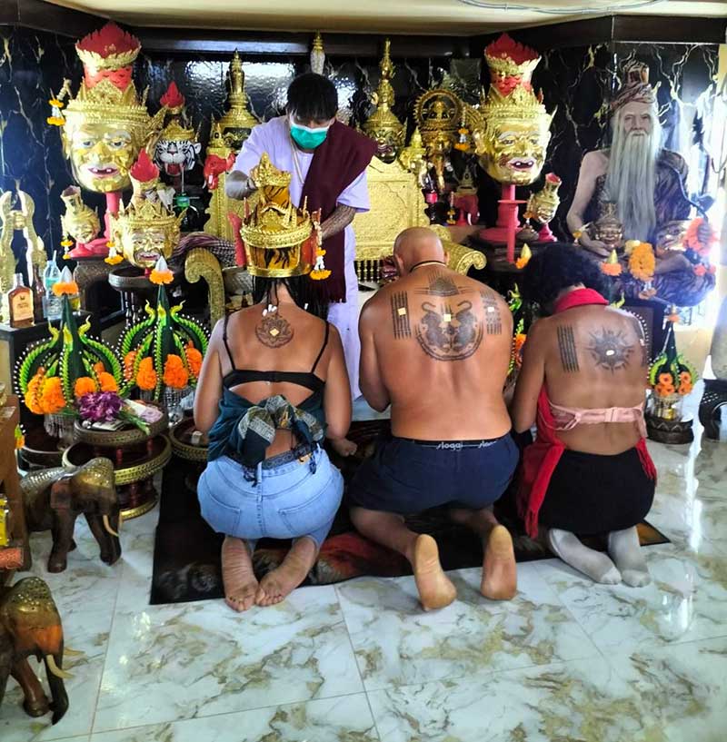 Sak Yant Thai Tattoo