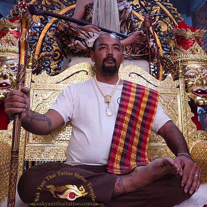 Bangkok Sak Yant Thai Tattoo Senior Master Ajarn Sak