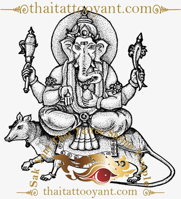 Ganesh Riding Mushikaor Mooshika