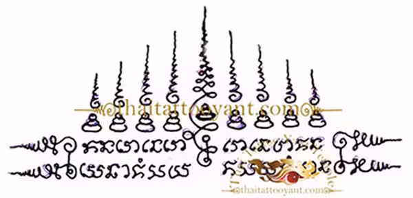 Gao Yord Mon Morn 9 Spires Sak Yant